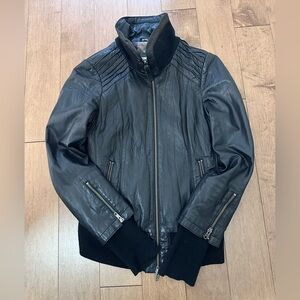 Mackage leather jacket